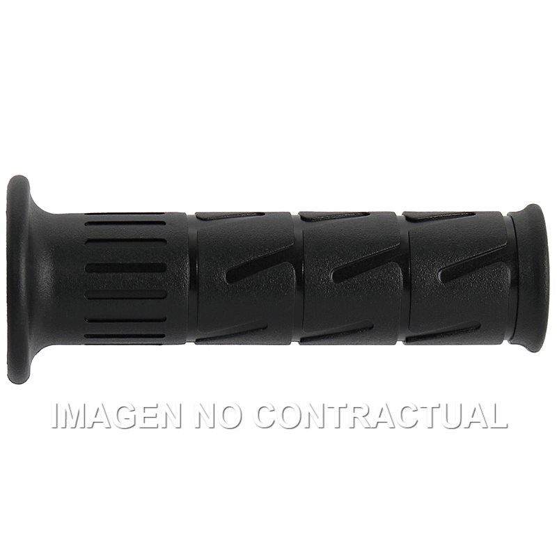 Puños Moto Tipo Kawasaki Negros 125 MM Puños Moto Tipo Kawasaki Negros 125 MM