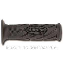 Puños Moto Carretera con Logo Negros Cerrados D 22 mm L 120 mm