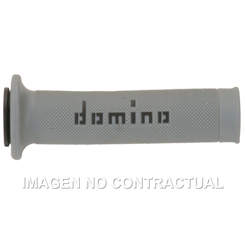 Puños Moto Carretera Gris - Negro Abiertos D 22 mm L 120-125 mm Puños Moto Carretera Gris - Negro Abiertos D 22 mm L 120-125 mm