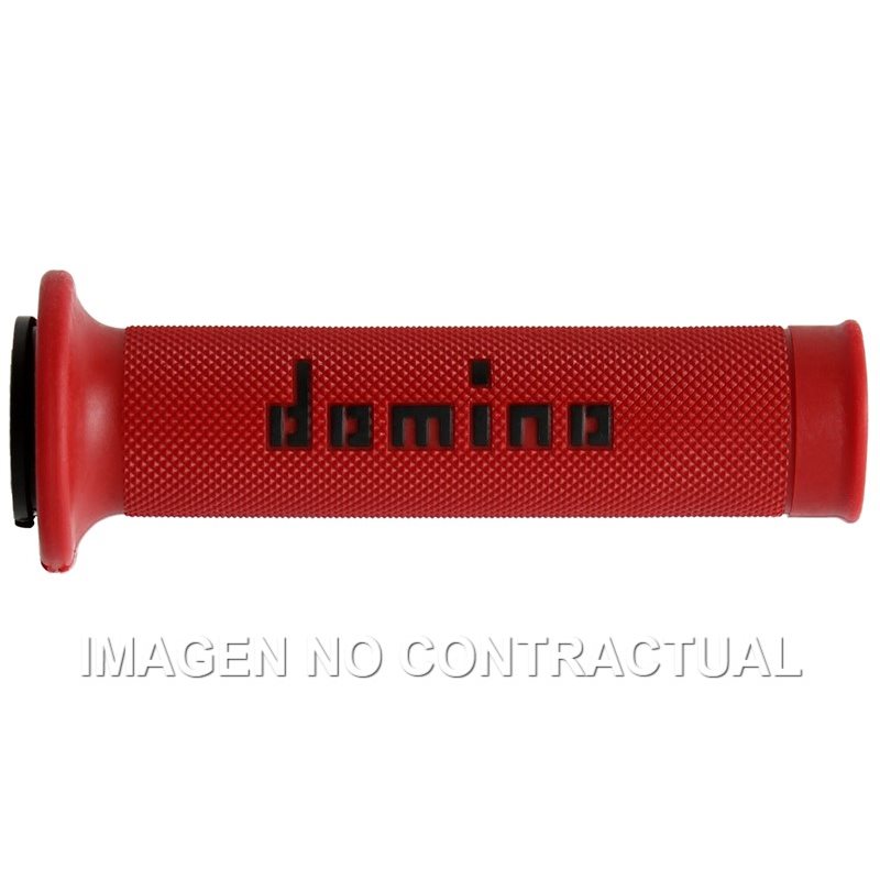 Puños Moto Carretera rojo y negro