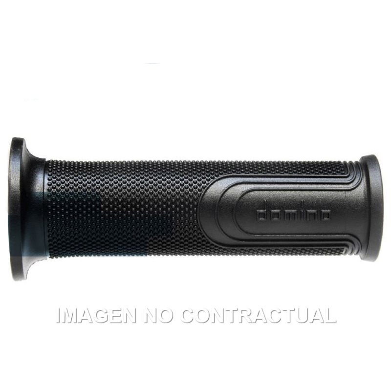 Puños Moto Carretera Style Negro Cerrados D 22 mm L 120 mm