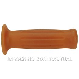 Puños Moto Carretera Vintage Marrones Cerrados D 22 mm L 120 mm