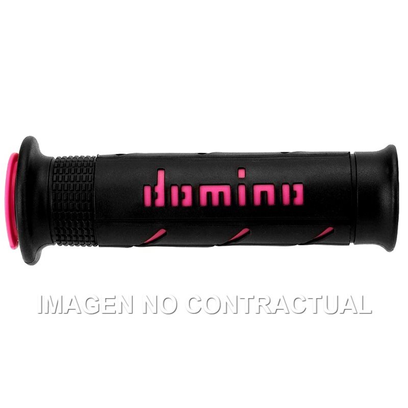 Puños Moto XM2 Super Soft Negro/Fucsia Abiertos D 22 mm L 120-125 mm Puños Moto XM2 Super Soft Negro/Fucsia Abiertos D 22 mm L 120-125 mm