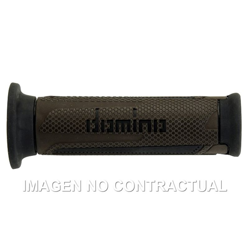 Puños Moto Turismo Marrón-Negro Abiertos D 22 mm L 120 mm Puños Moto Turismo Marrón-Negro Abiertos D 22 mm L 120 mm