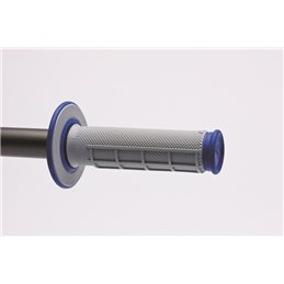 Puños Moto Off Road DUAL MX MEDIO CUADRADILLO BLANDO AZUL G157