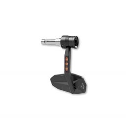 Retrovisor de Puño Bar End HIGHSIDER Victory Rim (con intermitente LED)