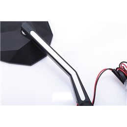 Juego de retrovisores HIGHSIDER Stealth-X3 (con luz de posición LED)