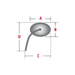 Juego de retrovisores de carenado HIGHSIDER Torezzo (con intermitente secuencial LED)
