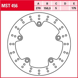 BMW C GT Euro4 650 2016 - 2020 Disco Freno Delantero TRW