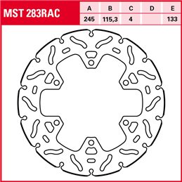 Ducati Panigale 955 V2 2020 - 2022 Disco Freno Trasero TRW