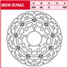 Kawasaki Z SX ABS 1000 2017 - 2020 Disco Freno Delantero TRW