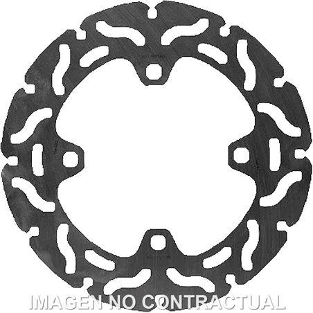 Kawasaki ZX10R Ninja ABS (KBFKFF) (ZXT00JKA) 1000 2011 - 2015 Disco Freno Trasero TRW