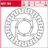 Suzuki GS E (2 Cil.) 500 1989 - 2000 Disco Freno Trasero TRW