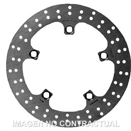 Suzuki GSX F / GSX F ABS 650 2008 - 2013 Disco Freno Trasero TRW
