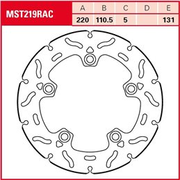 Suzuki GSX RR Euro5 1000 2021 - 2022 Disco Freno Trasero TRW