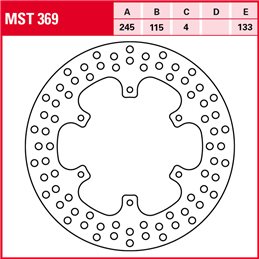 Yamaha XTZ Super Ténéré 750 1989 - 1997 Disco Freno Delantero TRW