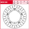 Yamaha YPR X Max ABS (SG222/SG252/SG262) 250 2011 - 2016 Disco Freno Delantero TRW