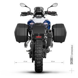 BMW F900GS 2024 - 2025 SOPORTES MALETAS SHAD 3P