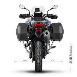 BMW F900GS ADVENTURE 2024 - 2025 SOPORTES MALETAS SHAD 3P