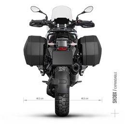 BMW R1300GS 2023 - 2025 SOPORTES MALETAS SHAD 3P