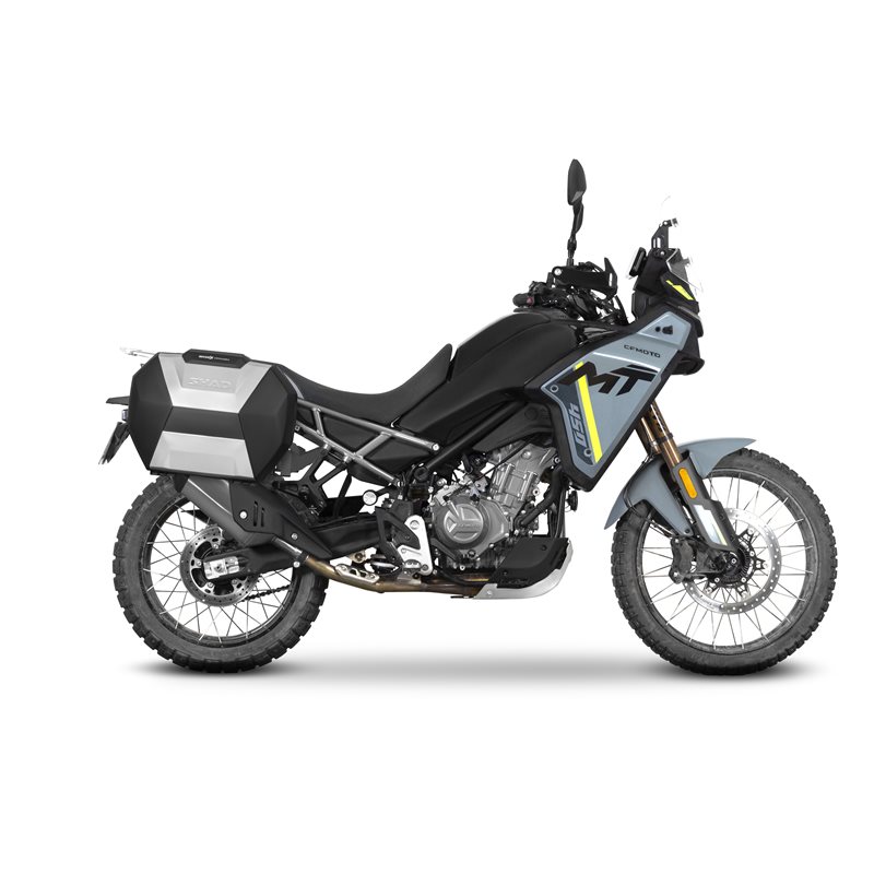 SOPORTES MALETAS LATERALES SHAD CF MOTO 450 MT 2023 - 2025 SOPORTES MALETAS LATERALES SHAD CF MOTO 450 MT 2023 - 2025
