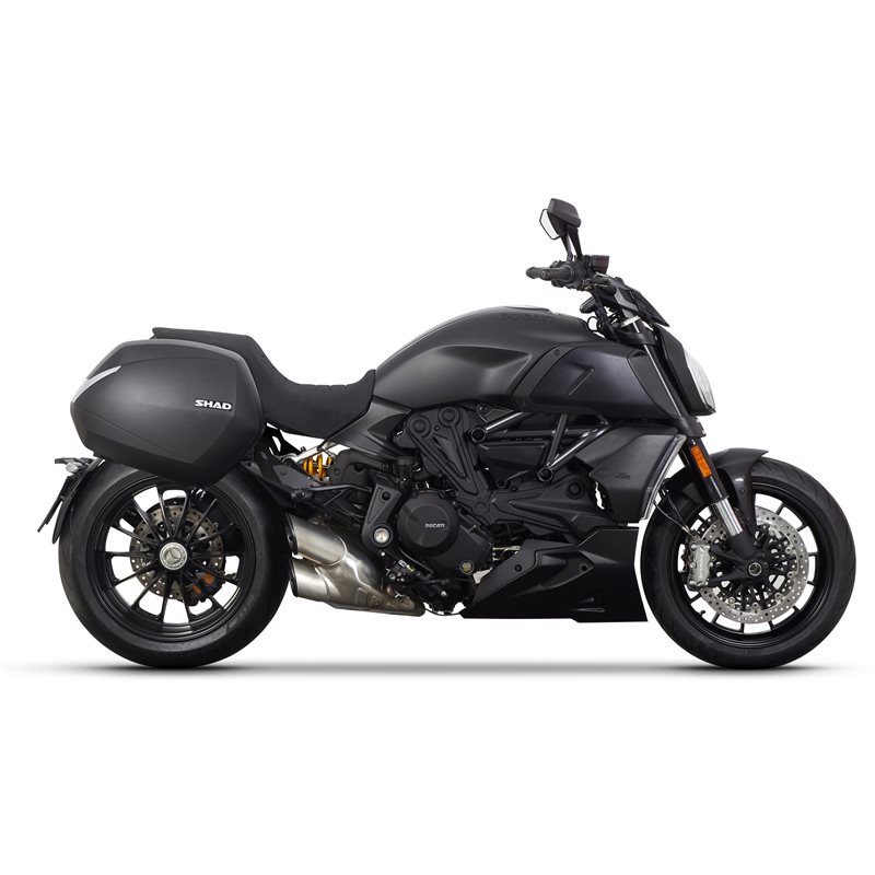 SOPORTES MALETAS LATERALES SHAD DUCATI DIAVEL 1260 2019 - 2024 SOPORTES MALETAS LATERALES SHAD DUCATI DIAVEL 1260 2019 - 2024