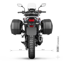 HONDA TRANSALP 750 2023 - 2025 SOPORTES MALETAS SHAD 3P