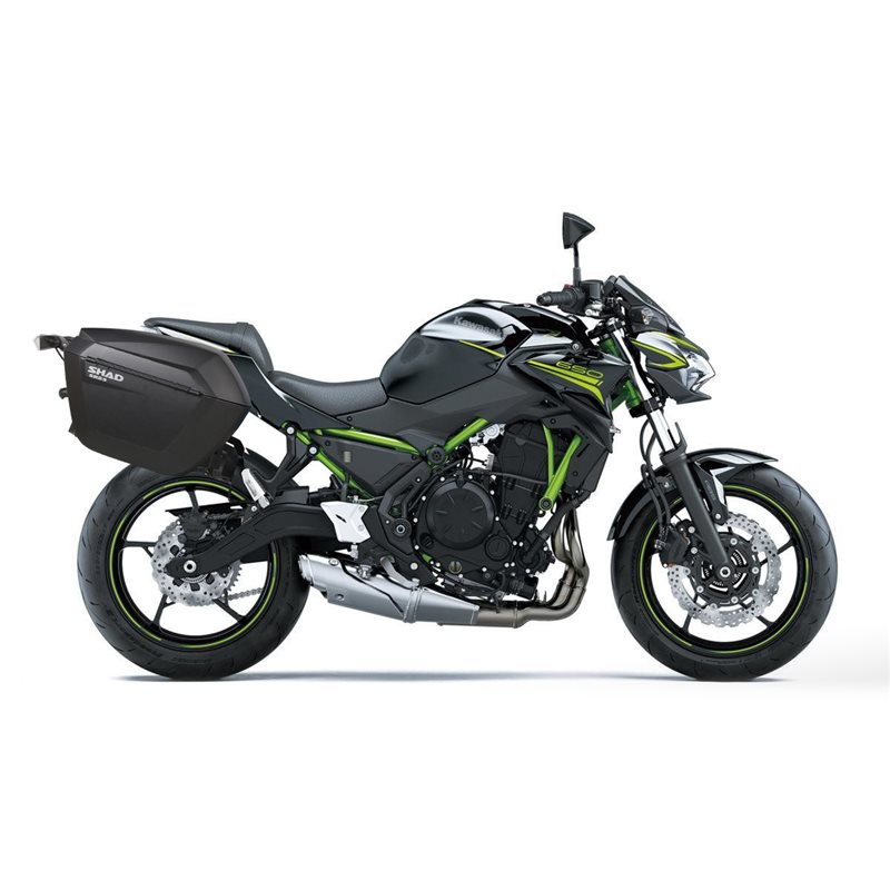 SOPORTES MALETAS LATERALES SHAD KAWASAKI Z650 2016 - 2025 SOPORTES MALETAS LATERALES SHAD KAWASAKI Z650 2016 - 2025