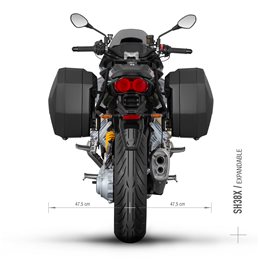 MOTO GUZZI V100 MANDELLO 2022 - 2025 SOPORTES MALETAS SHAD 3P