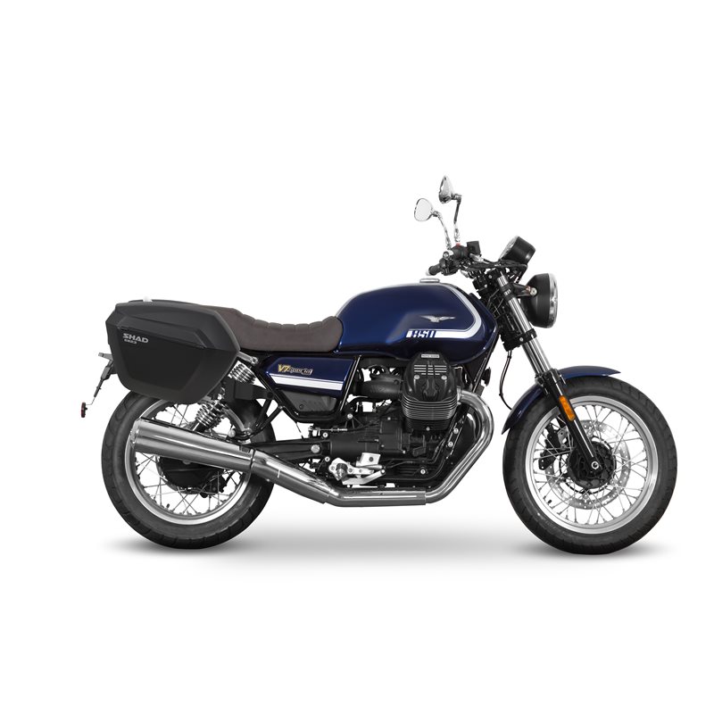 SOPORTES MALETAS LATERALES SHAD MOTO GUZZI V7 STONE/STONE CORSA 2023 - 2025 SOPORTES MALETAS LATERALES SHAD MOTO GUZZI V7 STONE/STONE CORSA 2023 - 2025