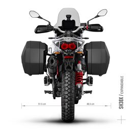 MOTO GUZZI V85 TT / V85 TT TRAVEL 2024 - 2025 SOPORTES MALETAS SHAD 3P