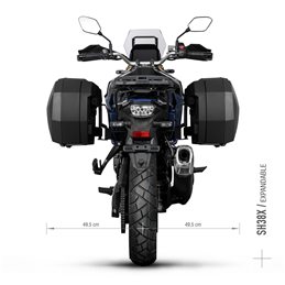 SUZUKI V-STROM 800 SE/DE/TECH 2023 - 2025 SOPORTES MALETAS SHAD 3P
