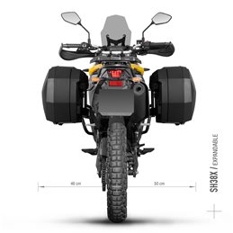 VOGE 300 RALLY 2023 - 2025 SOPORTES MALETAS SHAD 3P