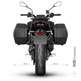 YAMAHA MT09 2024 - 2025 SOPORTES MALETAS SHAD 3P