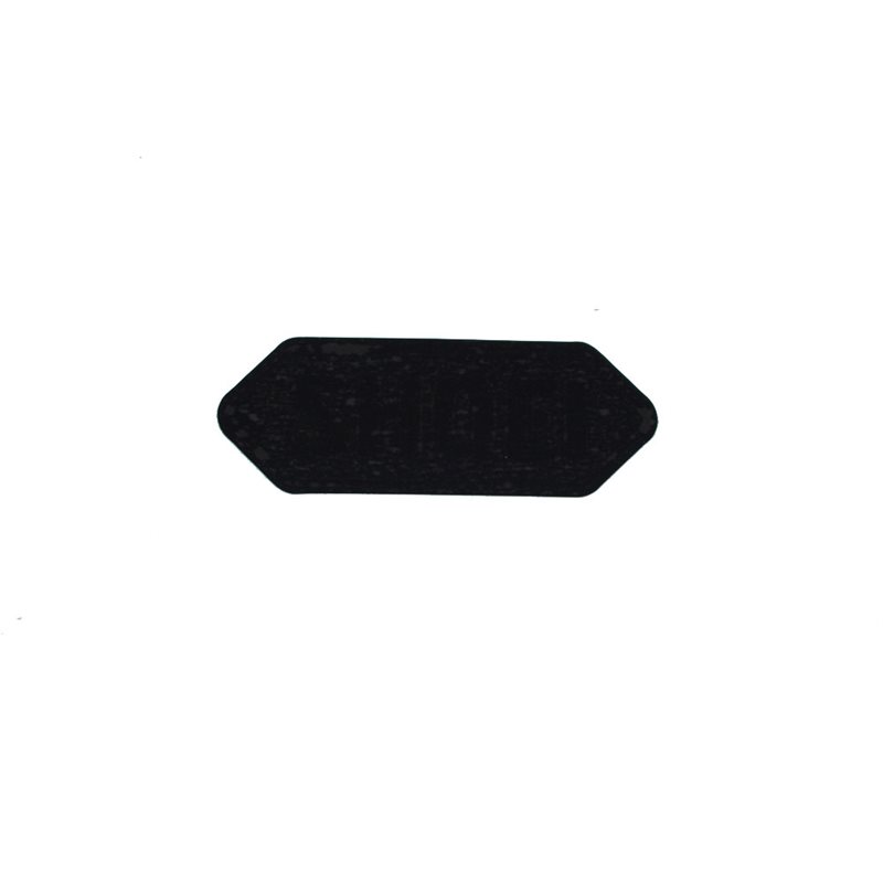 RECAMBIO SHOEI LOGO FRONTAL PEQUEÑO NEGRO