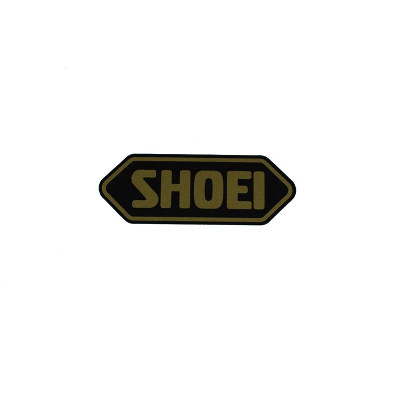 RECAMBIO SHOEI LOGO FRONTAL PEQUEÑO ORO