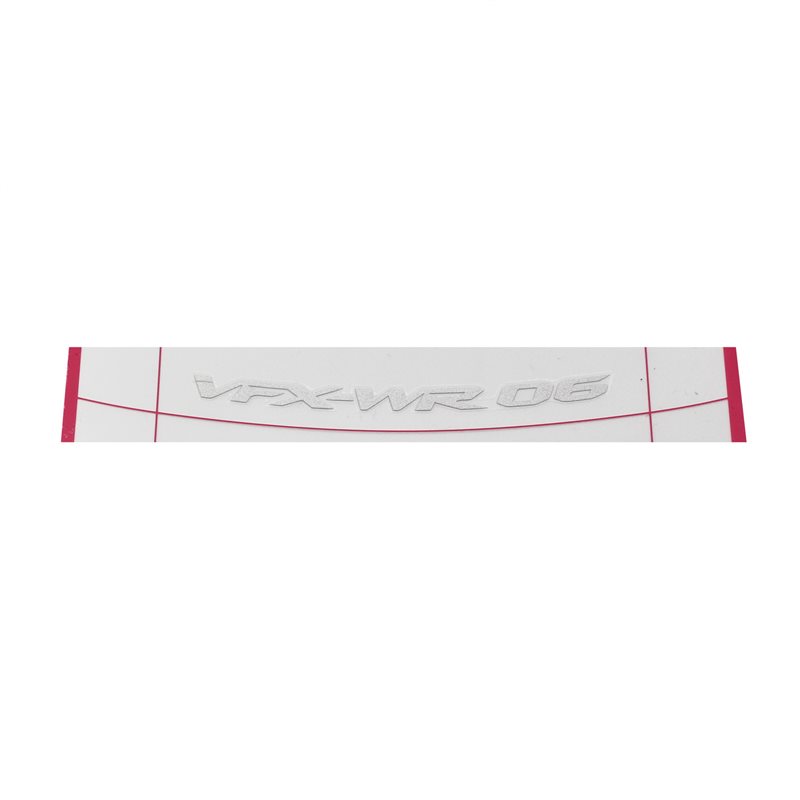 RECAMBIO SHOEI LOGO LATERAL VFX-WR 06 GRIS PLATA