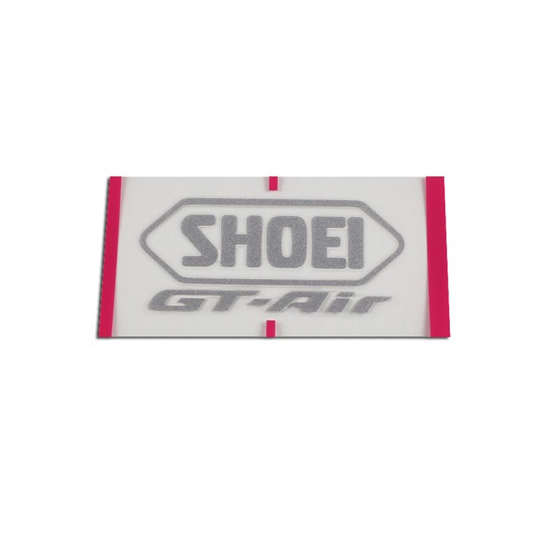 RECAMBIO SHOEI LOGO POSTERIOR GT-AIR GRIS PLATA