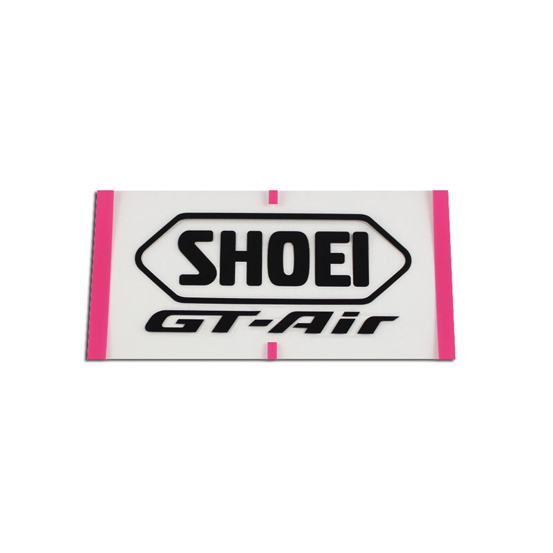 RECAMBIO SHOEI LOGO POSTERIOR GT-AIR NEGRO