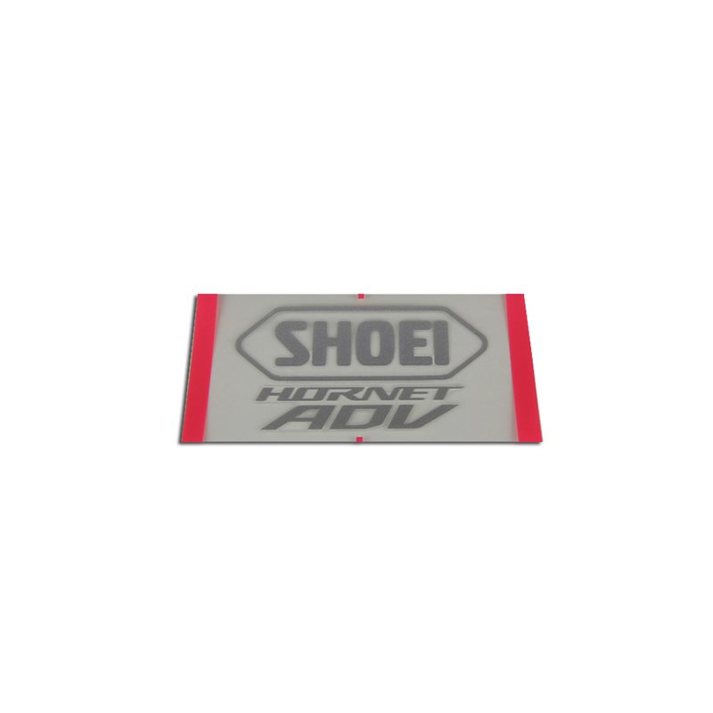 RECAMBIO SHOEI LOGO POSTERIOR HORNET ADV GRIS PLATA RECAMBIO SHOEI LOGO POSTERIOR HORNET ADV GRIS PLATA