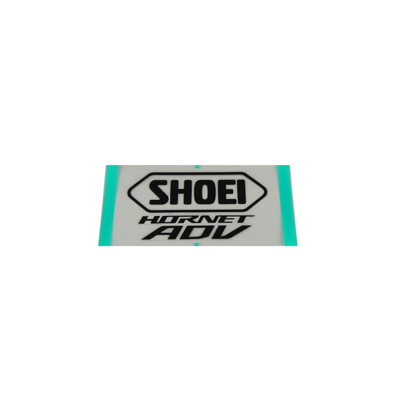 RECAMBIO SHOEI LOGO POSTERIOR HORNET ADV NEGRO MATE