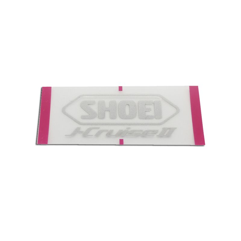 RECAMBIO SHOEI LOGO POSTERIOR J-CRUISE 2 GRIS PLATA RECAMBIO SHOEI LOGO POSTERIOR J-CRUISE 2 GRIS PLATA
