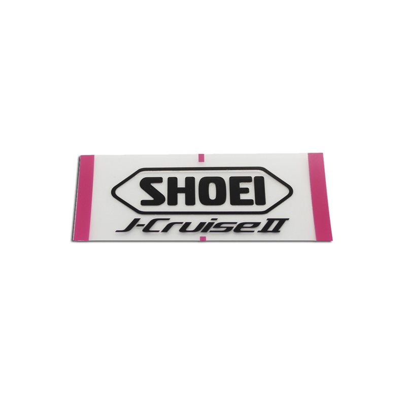RECAMBIO SHOEI LOGO POSTERIOR J-CRUISE 2 NEGRO