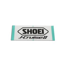 RECAMBIO SHOEI LOGO POSTERIOR J-CRUISE 2 NEGRO MATE