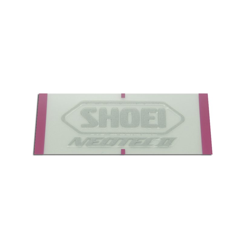 RECAMBIO SHOEI LOGO POSTERIOR NEOTEC 2 GRIS PLATA RECAMBIO SHOEI LOGO POSTERIOR NEOTEC 2 GRIS PLATA