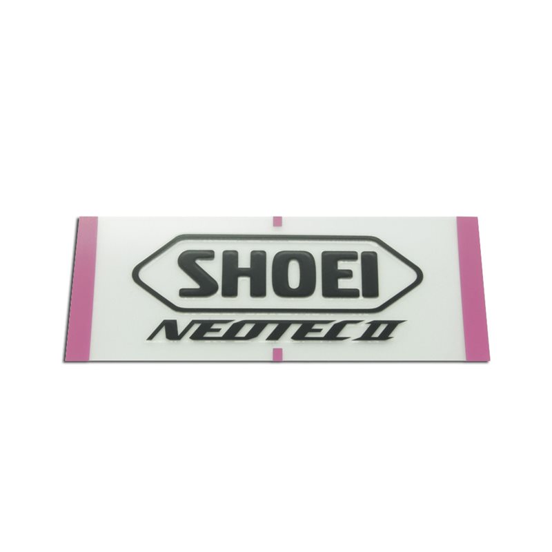 RECAMBIO SHOEI LOGO POSTERIOR NEOTEC 2 NEGRO RECAMBIO SHOEI LOGO POSTERIOR NEOTEC 2 NEGRO