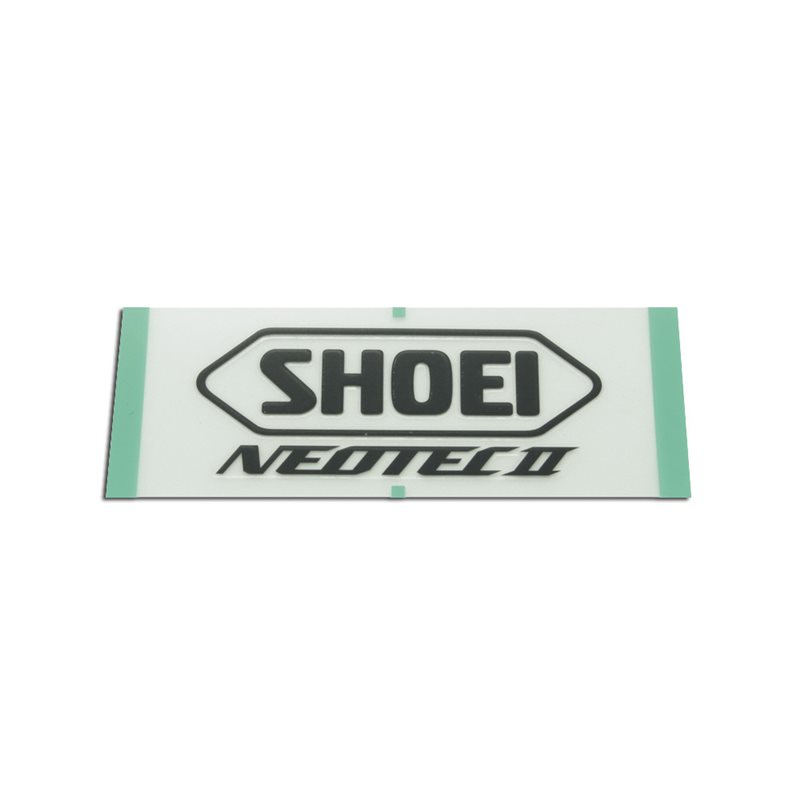 RECAMBIO SHOEI LOGO POSTERIOR NEOTEC 2 NEGRO MATE RECAMBIO SHOEI LOGO POSTERIOR NEOTEC 2 NEGRO MATE