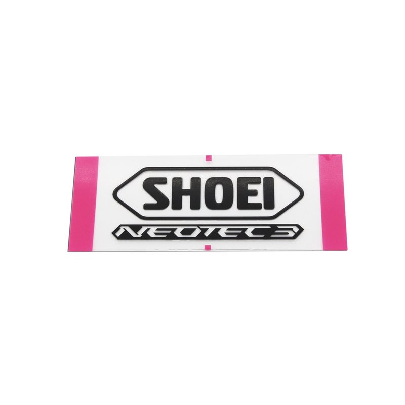 RECAMBIO SHOEI LOGO POSTERIOR NEOTEC 3 NEGRO RECAMBIO SHOEI LOGO POSTERIOR NEOTEC 3 NEGRO
