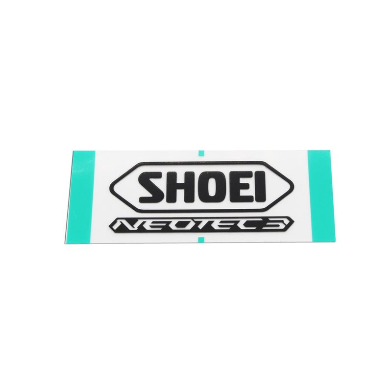 RECAMBIO SHOEI LOGO POSTERIOR NEOTEC 3 NEGRO MATE RECAMBIO SHOEI LOGO POSTERIOR NEOTEC 3 NEGRO MATE