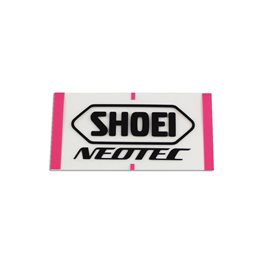 RECAMBIO SHOEI LOGO POSTERIOR NEOTEC NEGRO